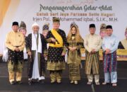 Polda Riau Gelar Pesta Rakyat Penganugrahan Gelar Adat Kepada Tuan Irjen Muhammad Iqbal Sebagai Datuk Seri Jaya Perkasa