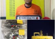 Pemilik Quari Galian C Ilegal di Kepenuhan di Ciduk Personil Unit Tipidter Sat Reskrim Polres Rohul